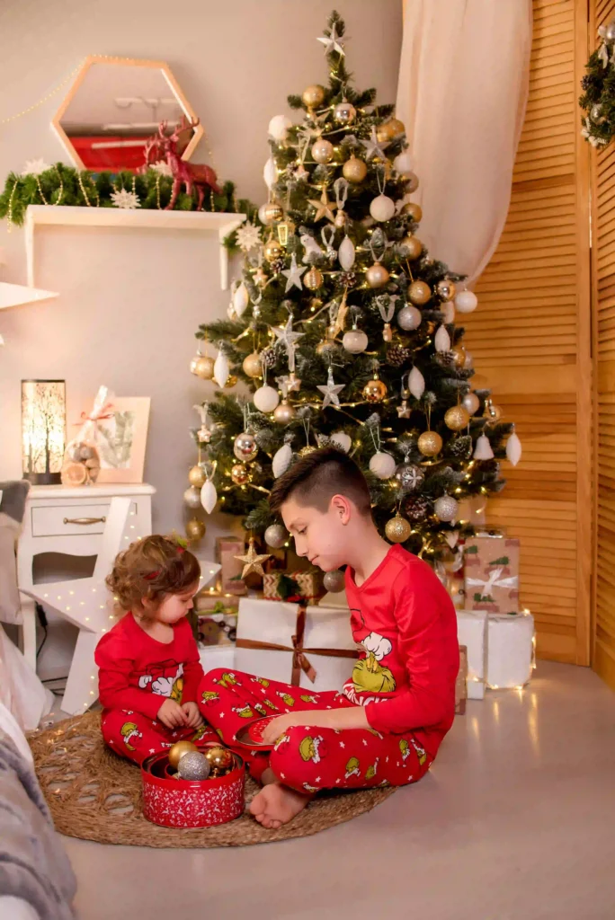 Christmas Tree Skirt Ideas DIY handmade budget-friendly under decorated tree