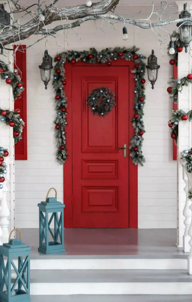 Mesh Wreath Christmas Ideas transforming your holiday home decor