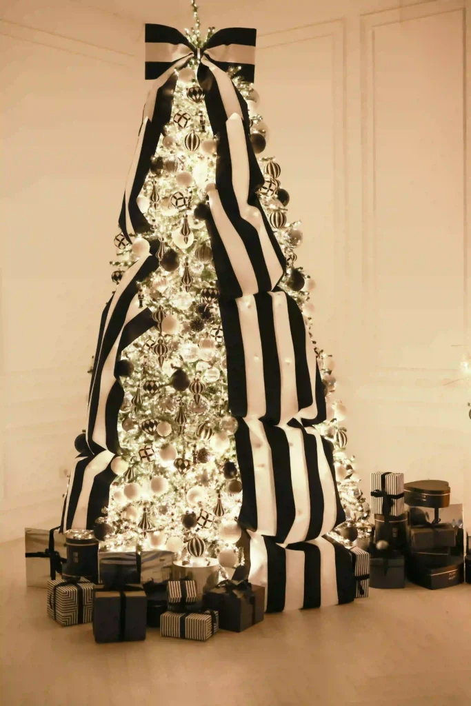 Nightmare Before Christmas Tree Ideas for a spooky chic holiday makeover