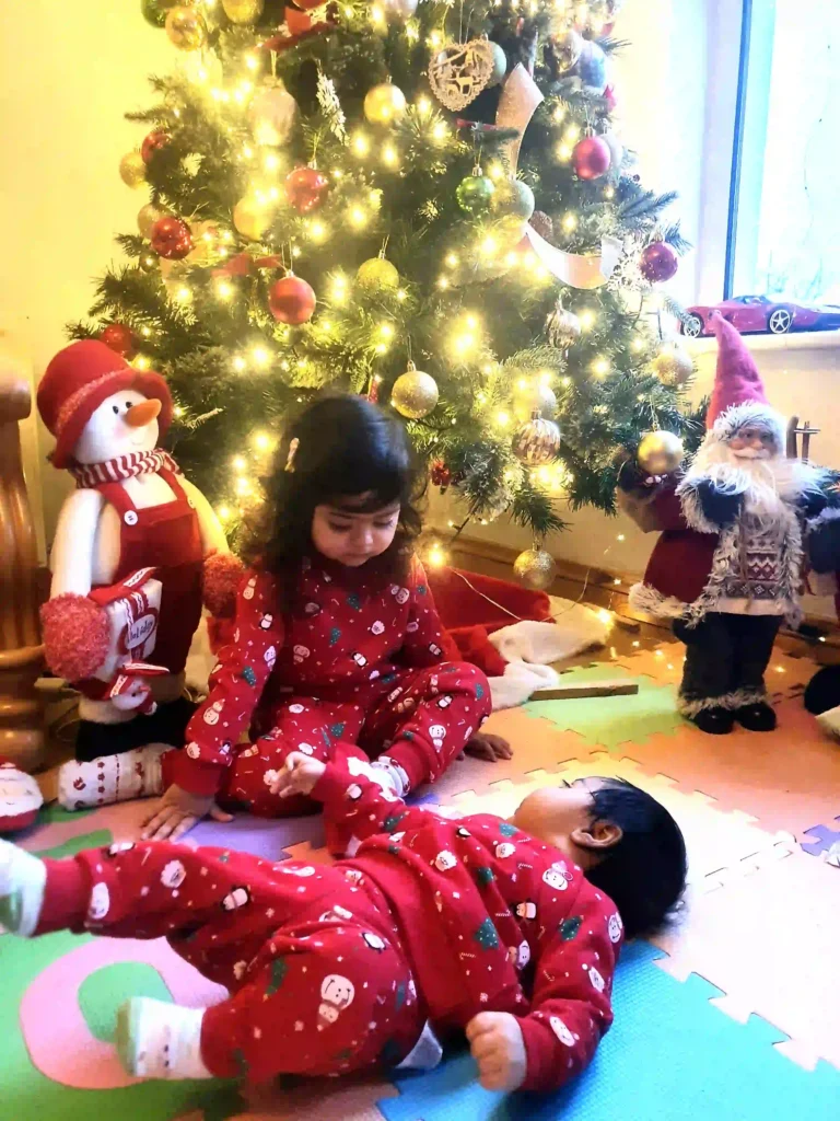 Child-friendly Nightmare Before Christmas tree styling