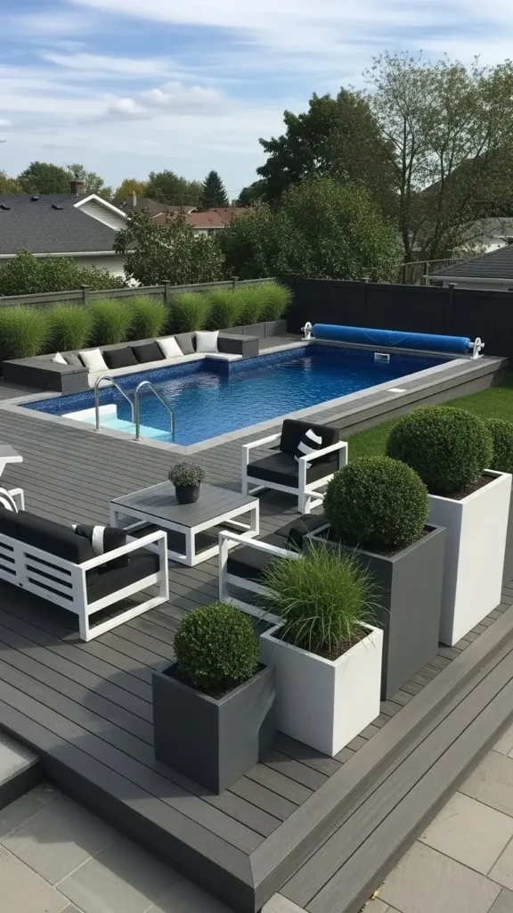 Above Ground Pool Landscaping Ideas for Modern Backyards