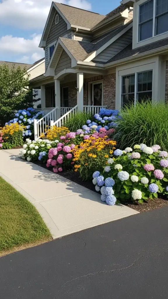Hydrangea Landscaping Ideas for Front Yards