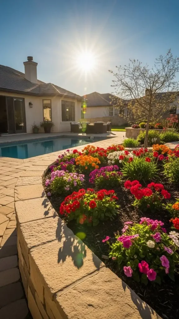 Landscaping Ideas with hardscape features