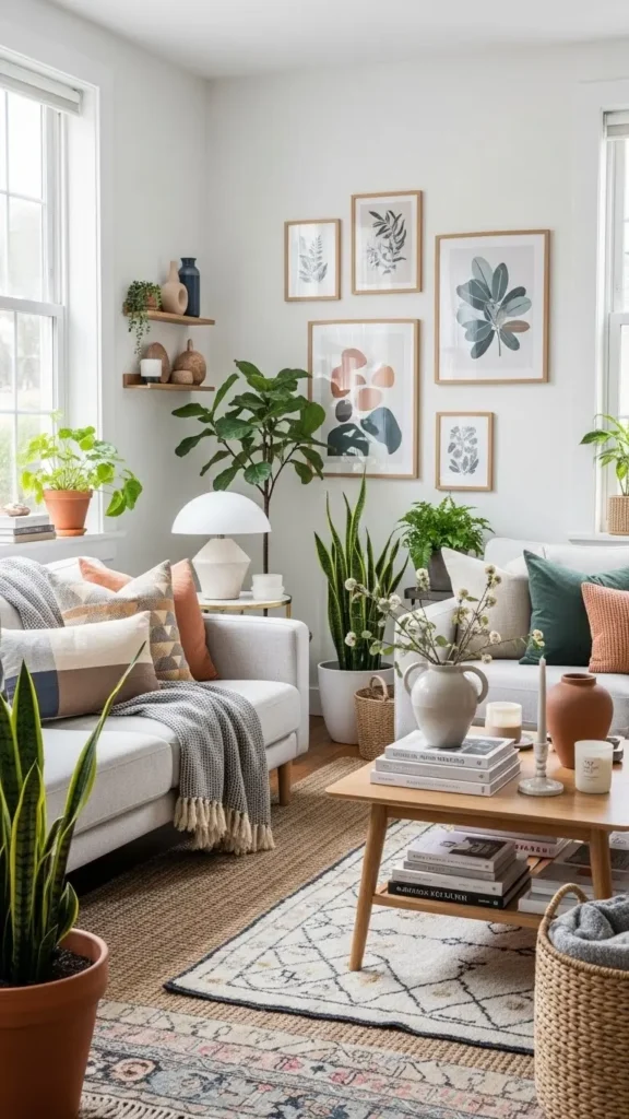 Living Room Design Ideas with simple decorating tips for a cohesive space