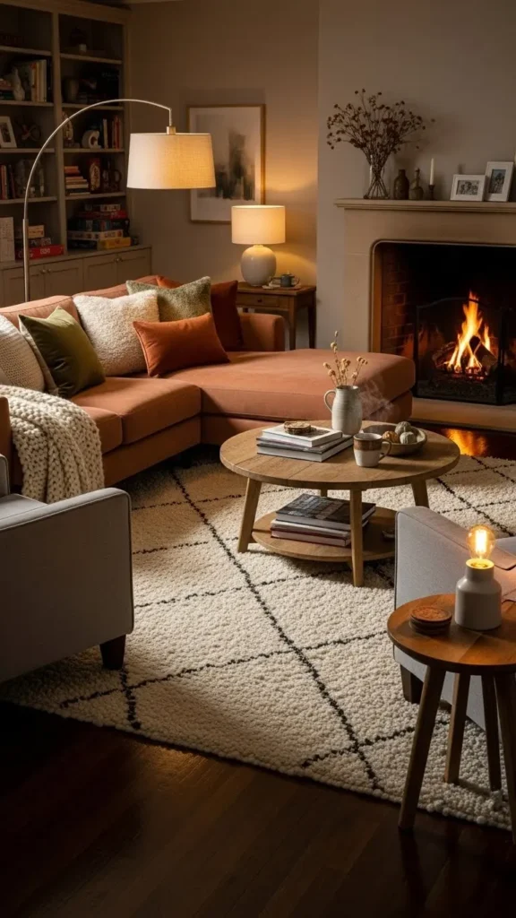 Living Room Design Ideas that create a warm and functional space for everyday living