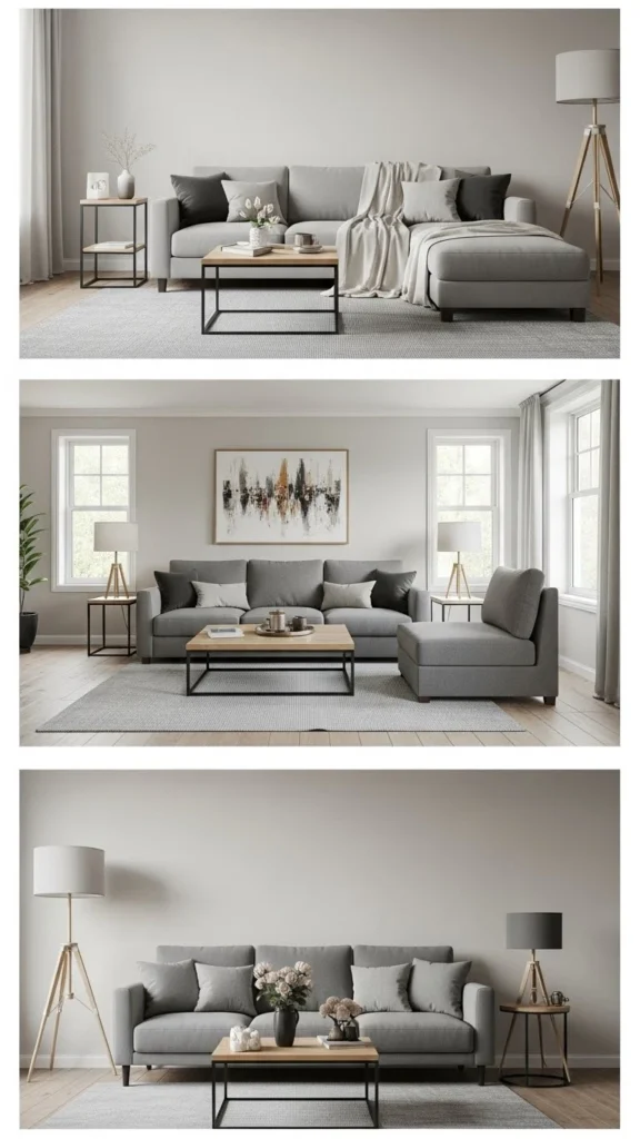 Living Room Furniture Ideas for Small, Medium, and Large Spaces