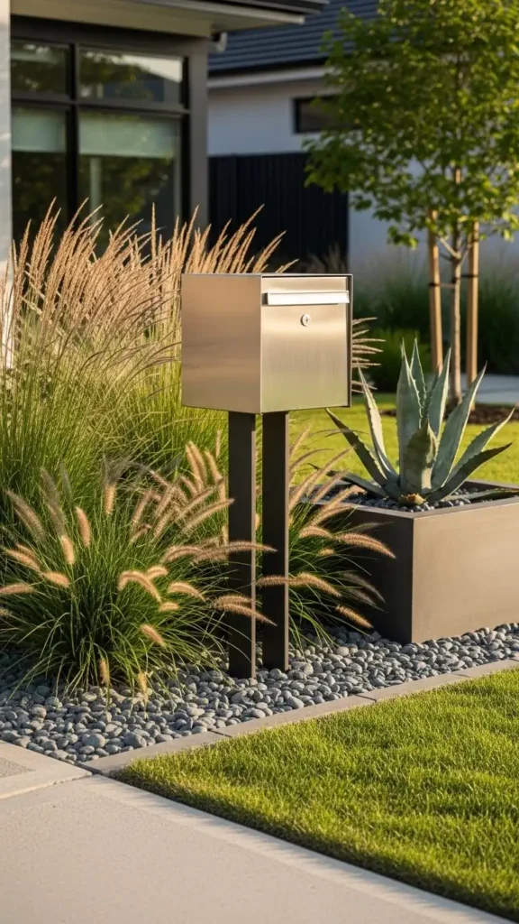 Modern Mailbox Landscaping Ideas