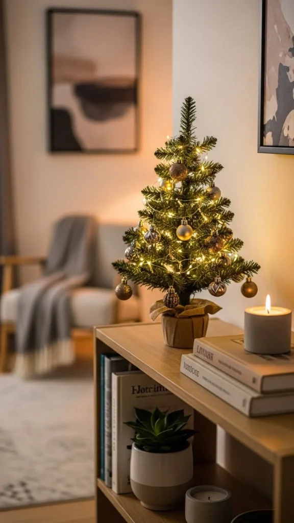 Mini Christmas Tree Ideas for small spaces