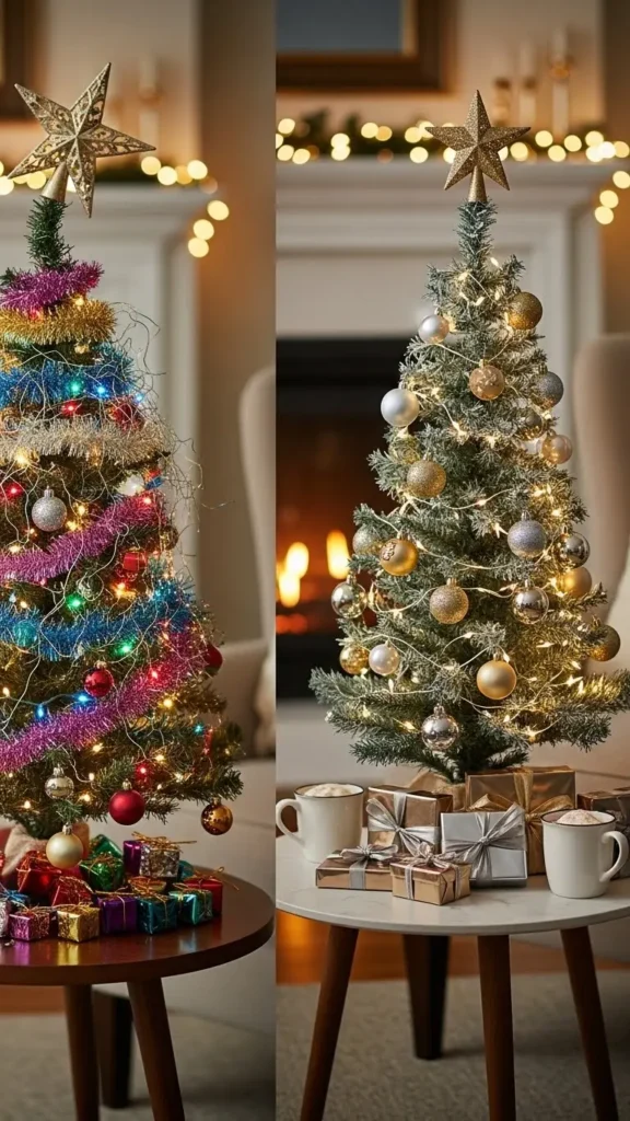 Mini Christmas tree decorating mistakes
