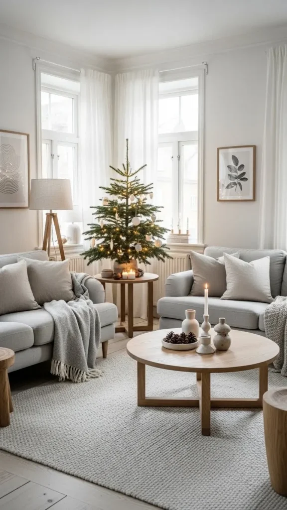 Scandinavian miniature Christmas tree ideas