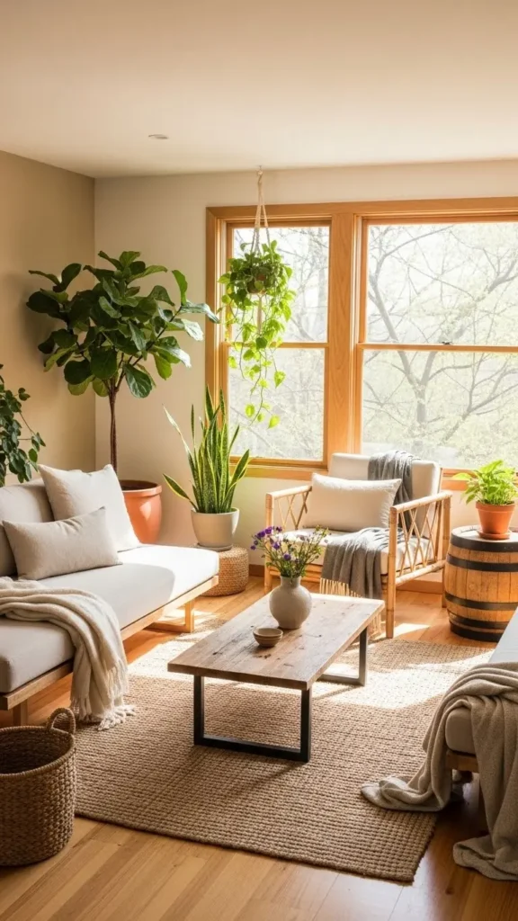 Modern Living Room Ideas with sustainable design