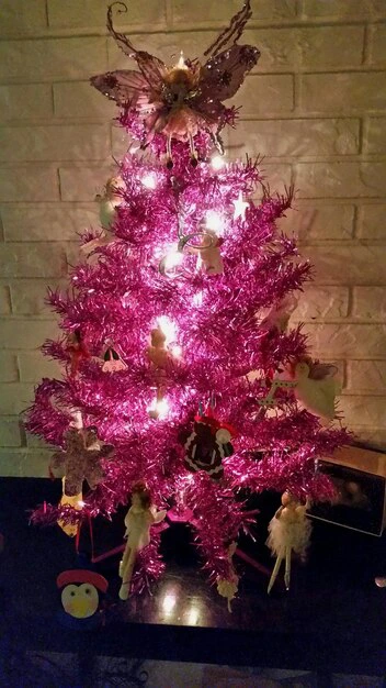 Small Space Pink Christmas Tree Ideas for apartments and compact homes