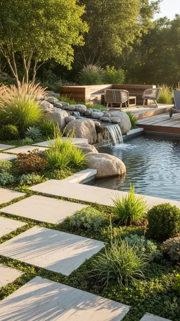 Pool Landscaping Ideas with sustainable and eco-friendly design