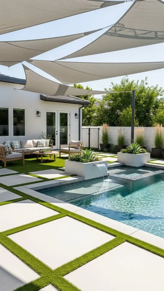 Pool Landscaping Ideas for pet-friendly backyard pools