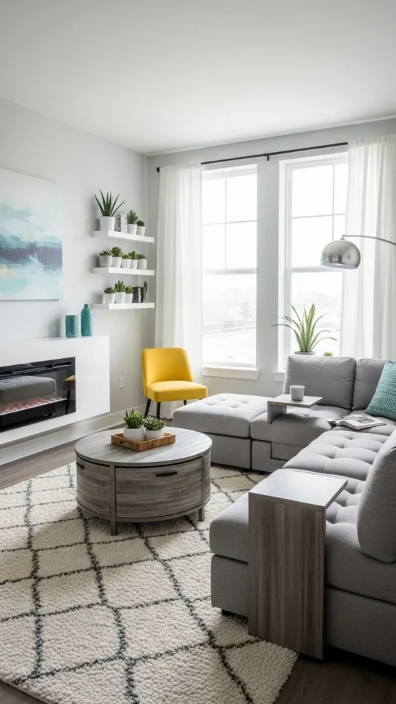 Small Living Room Ideas for apartments and condos