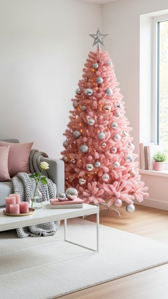 How to maintain a Pink Christmas Tree and keep it fresh all season