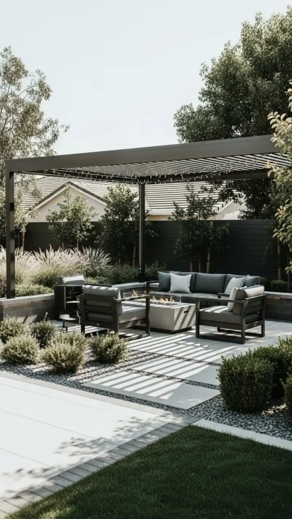 Home Landscaping Ideas modern outdoor living