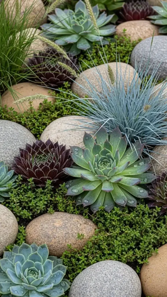Rock Garden Landscaping Ideas featuring the best plants for rocky soil