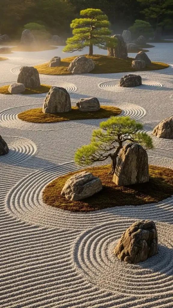 Rock Garden Landscaping Ideas inspired by Japanese Zen gardens