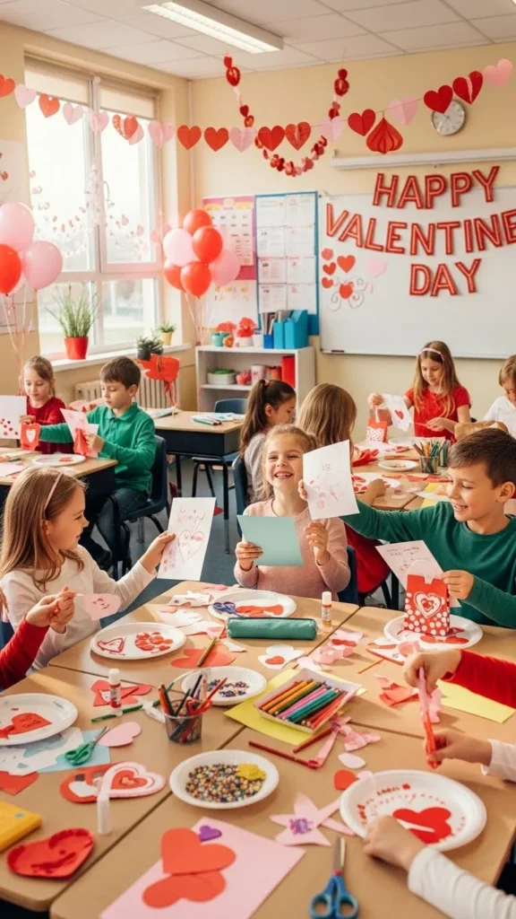 Classroom Valentine’s Day Party Ideas For Kids activities