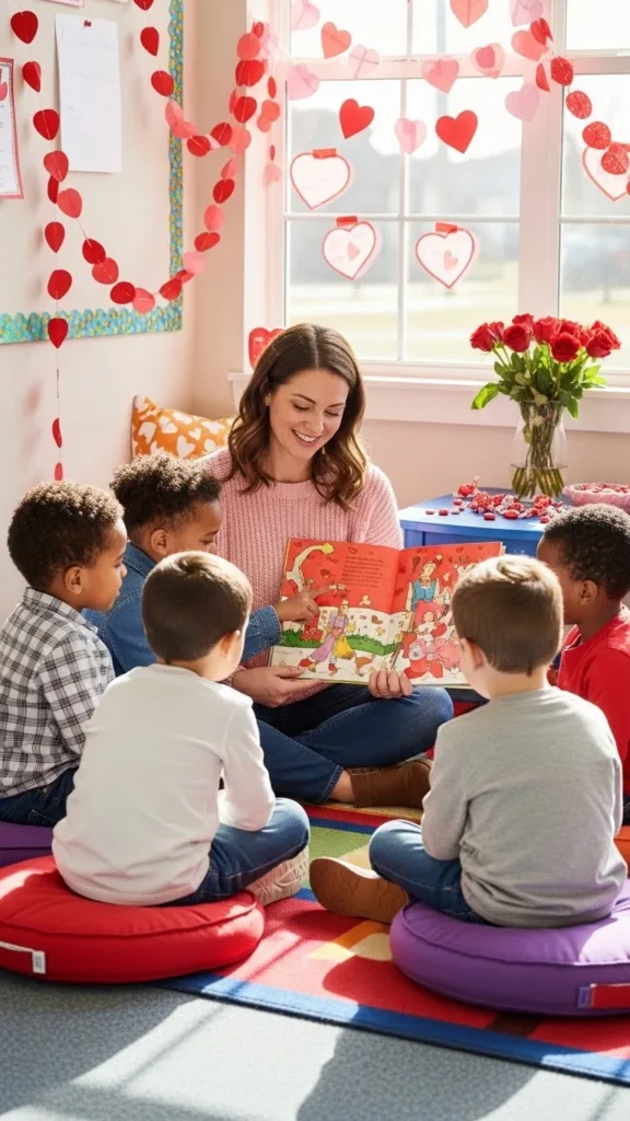 Preschool storytime for Valentine’s Day Party Ideas For Preschools
