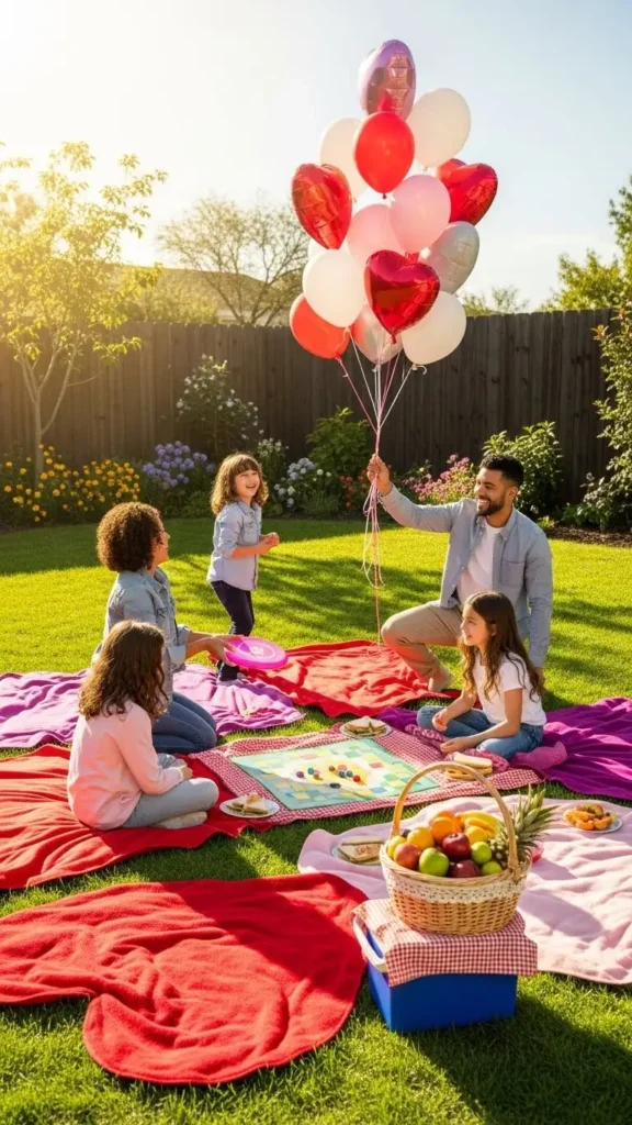 outdoor valentine’s day party ideas for families