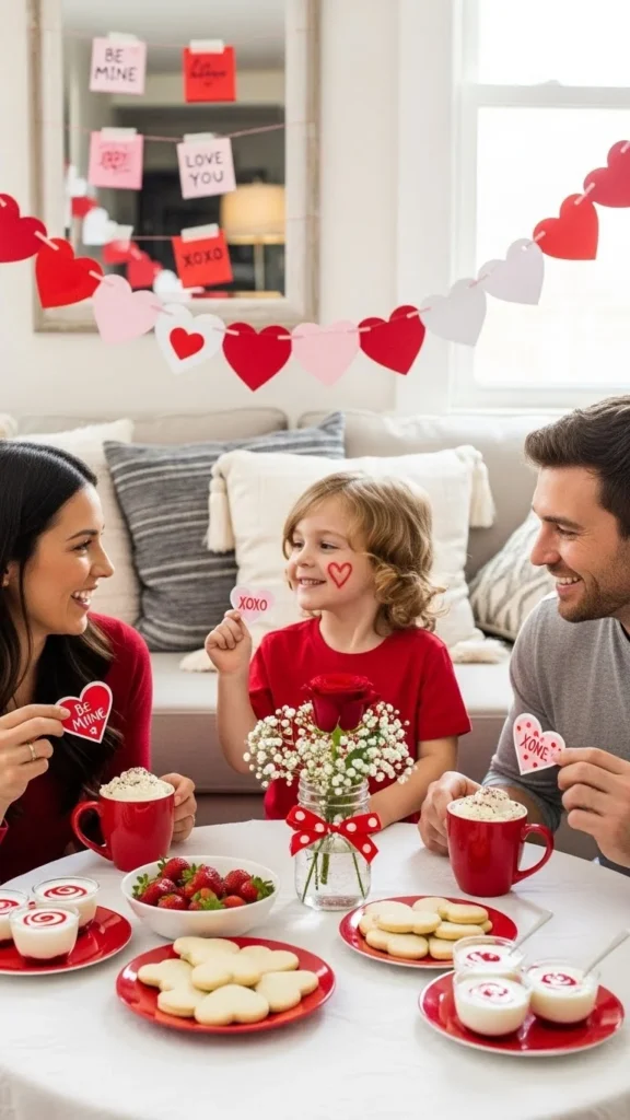 last-minute valentine’s day party ideas for families