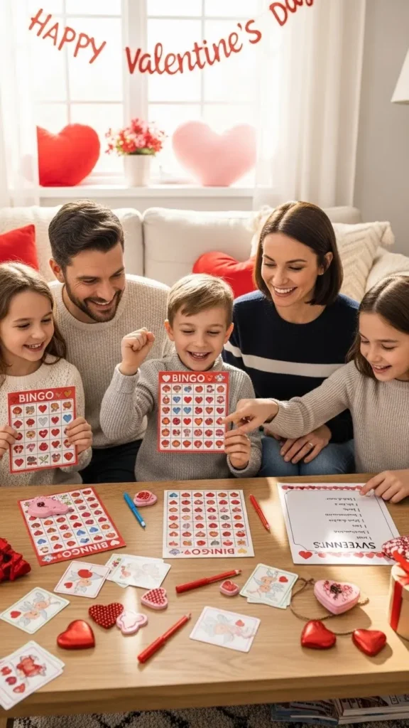 easy valentine’s day party games for families