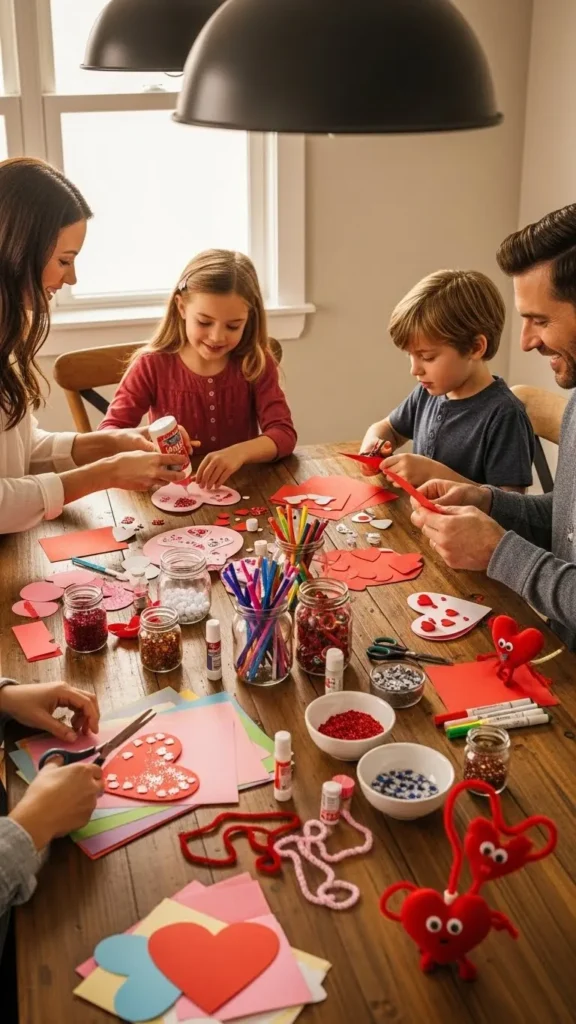 valentine’s day crafts and activities for family bonding