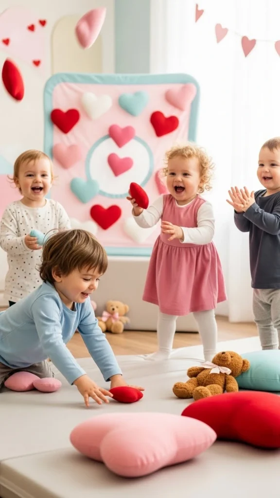 Safe Valentine’s Day party ideas for toddlers with simple games