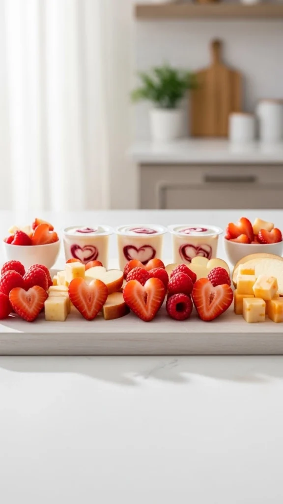 Healthy Valentine’s Day party ideas for toddlers with snacks
