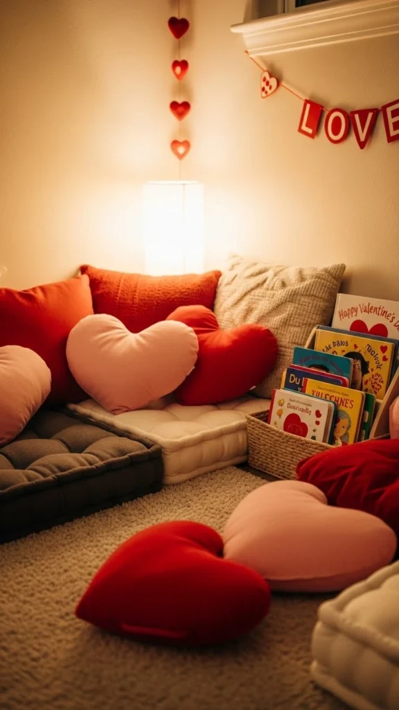 Calm Valentine’s Day party ideas for toddlers with books