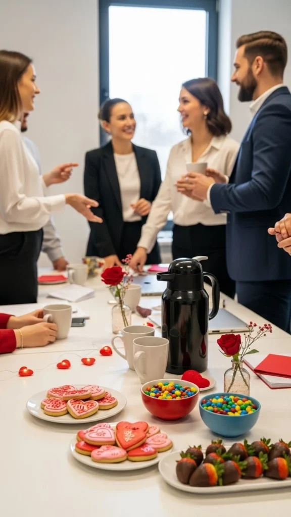 Valentine’s Day Party Ideas for Work without disrupting productivity