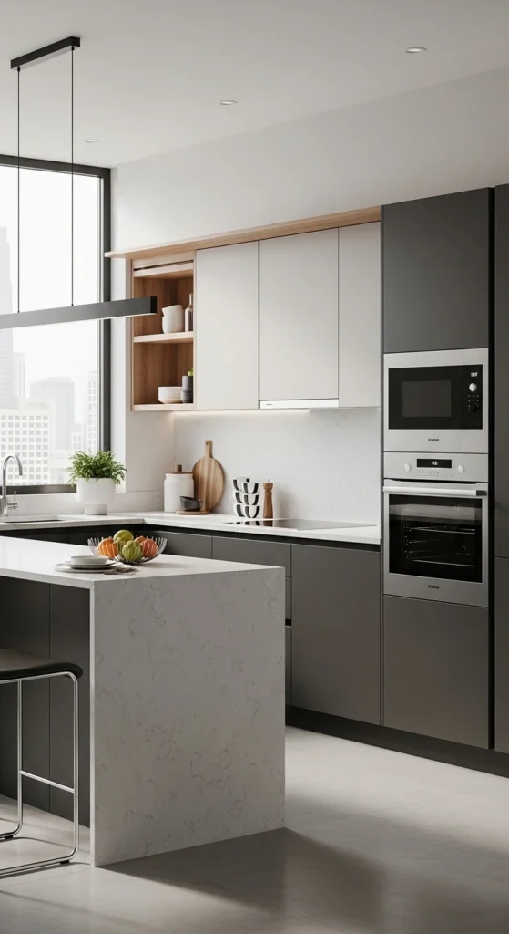 Apartment Kitchen Ideas showcasing modern design trends