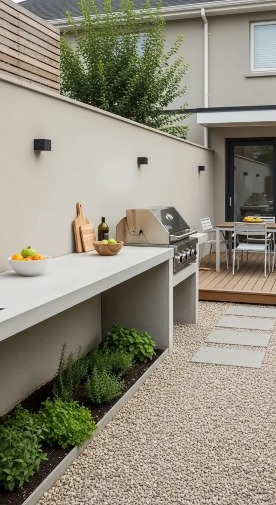 Cheap Outdoor Kitchen Ideas with budget-friendly layout