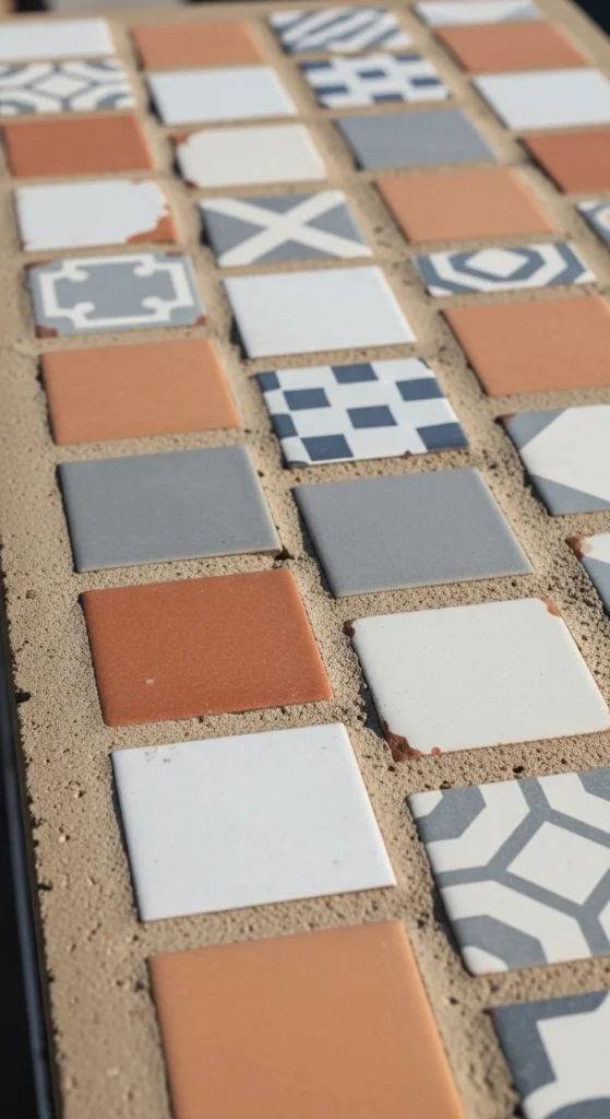 Cheap Outdoor Kitchen Ideas with affordable countertop materials