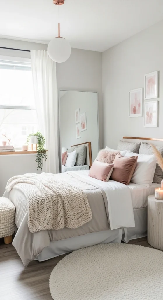 Feminine Bedroom Ideas for small spaces