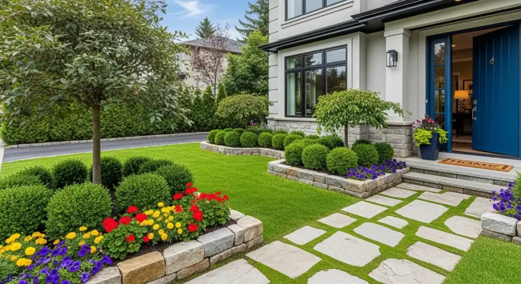 Front of home landscaping ideas