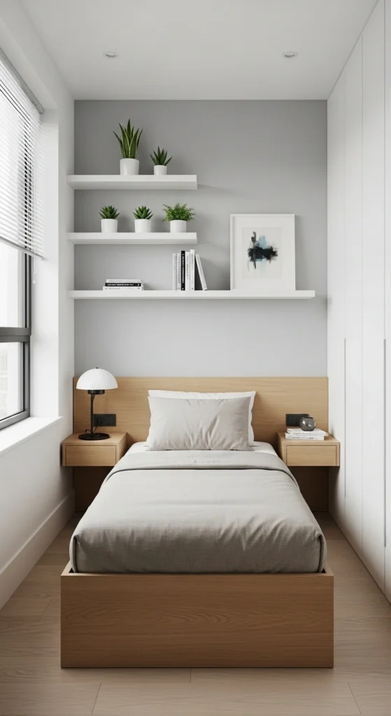 Guest Bedroom Ideas for small spaces with smart layout