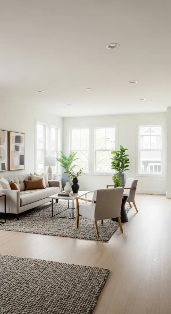 Living room arrangement ideas for better flow