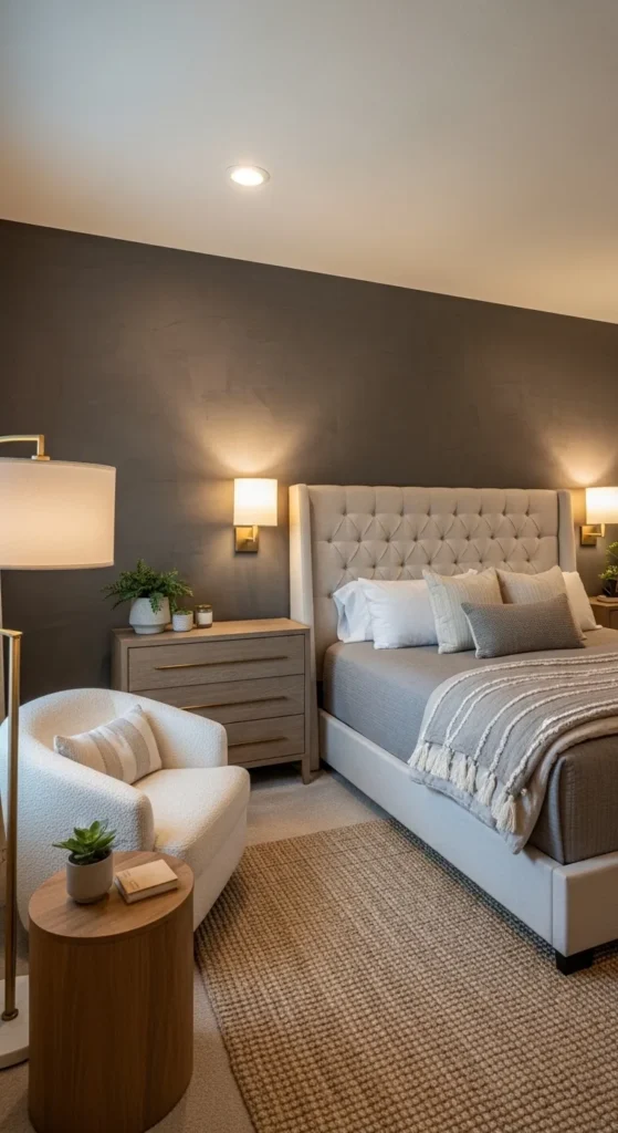 Master Bedroom Ideas accent wall feature