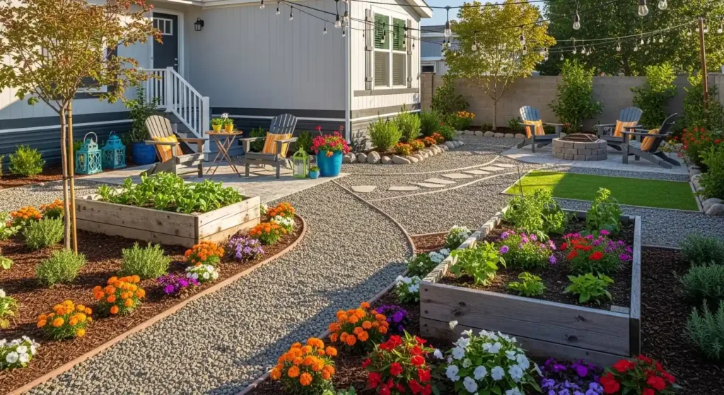 Mobile Home Landscaping Ideas for stunning curb appeal and outdoor style