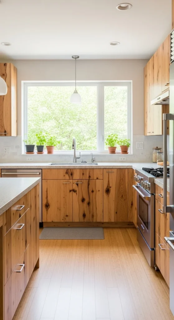 Modern Kitchen Ideas eco-friendly, sustainable materials