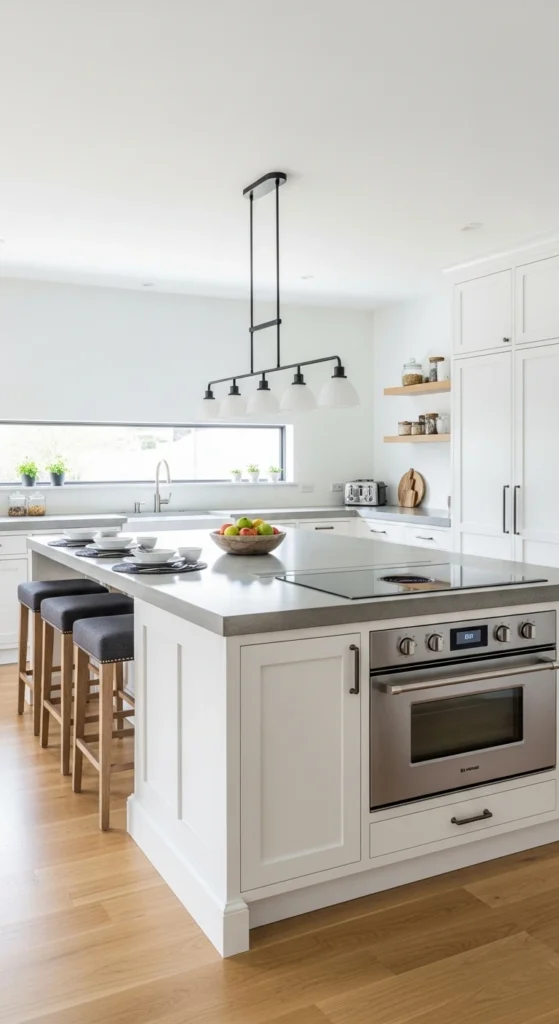 Modern Kitchen Ideas multifunctional kitchen island