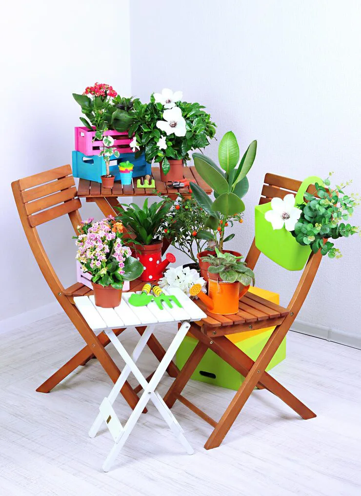 Sims 4 landscaping ideas backyard with CC plants and decorations