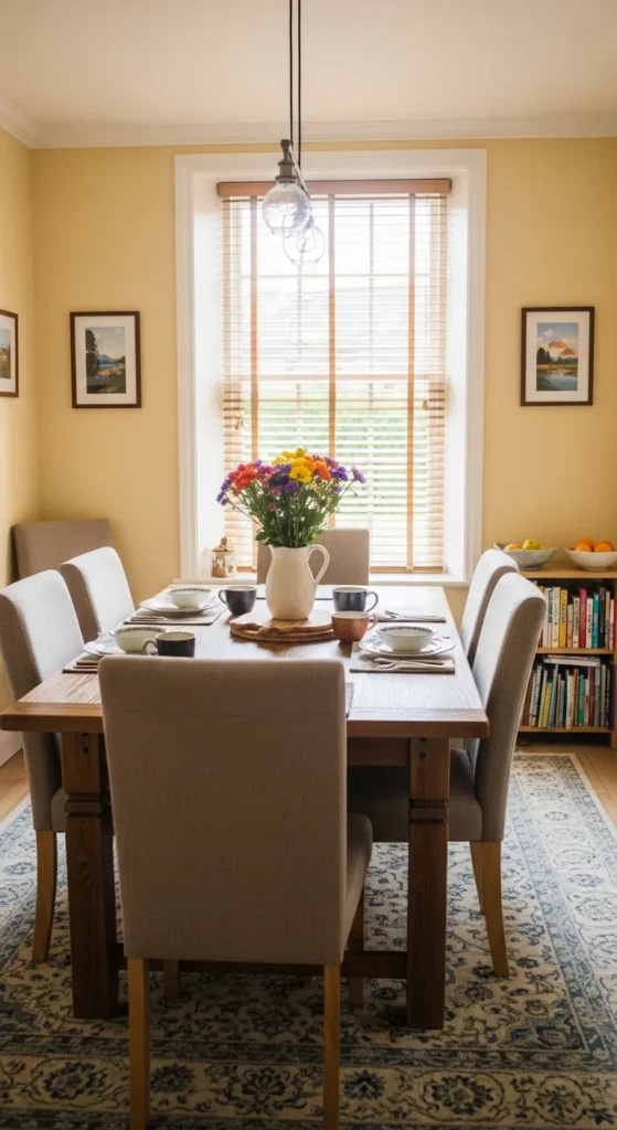 Dining room design ideas for family homes