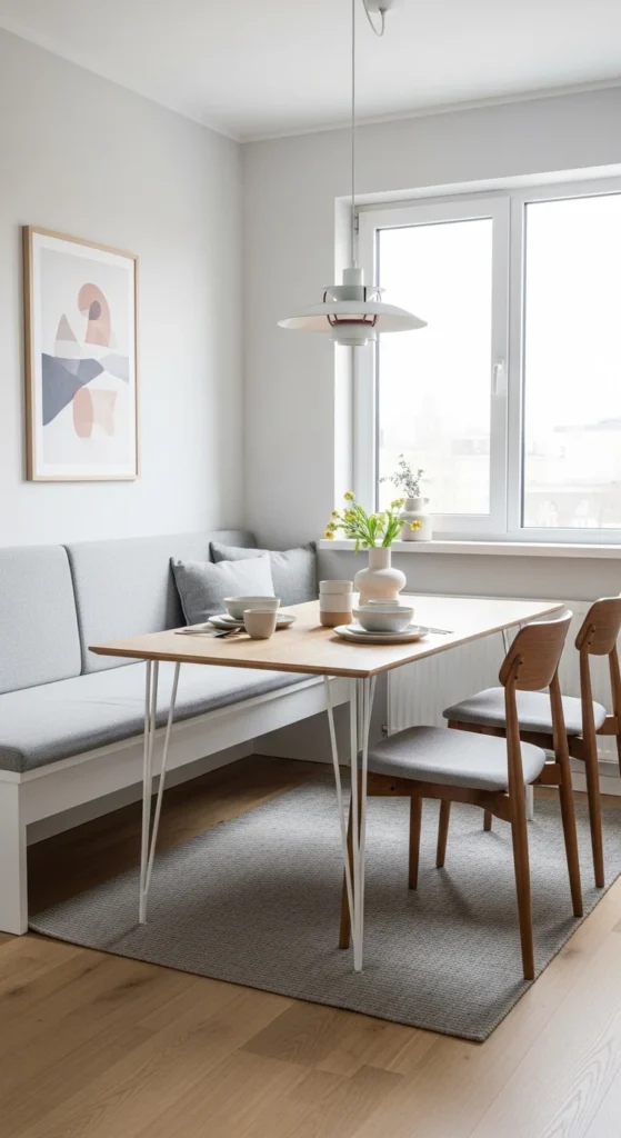 Seating ideas for small dining rooms