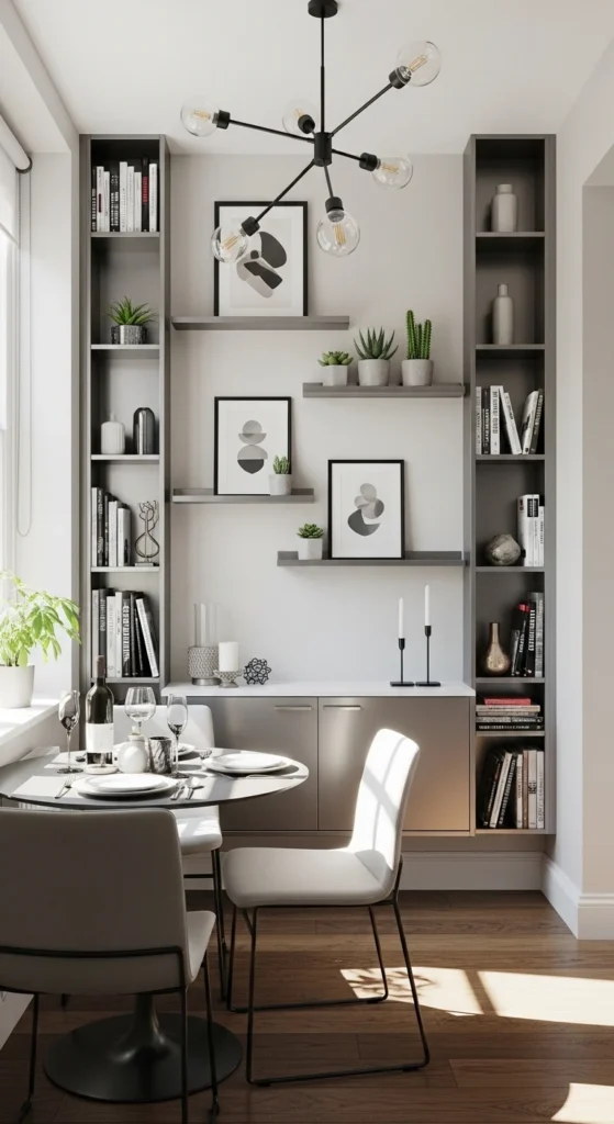 Small dining room storage solutions for compact spaces