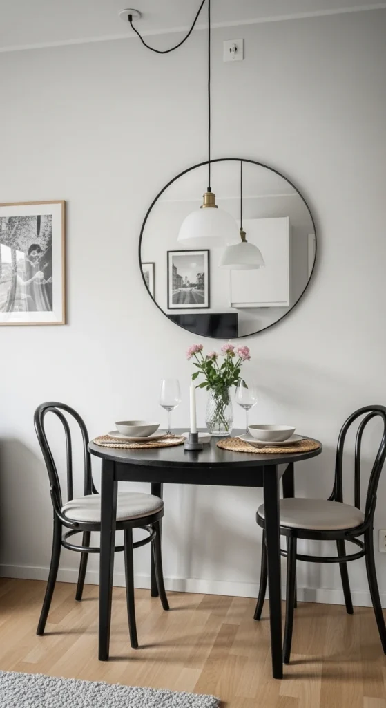 Wall decor ideas for small dining rooms