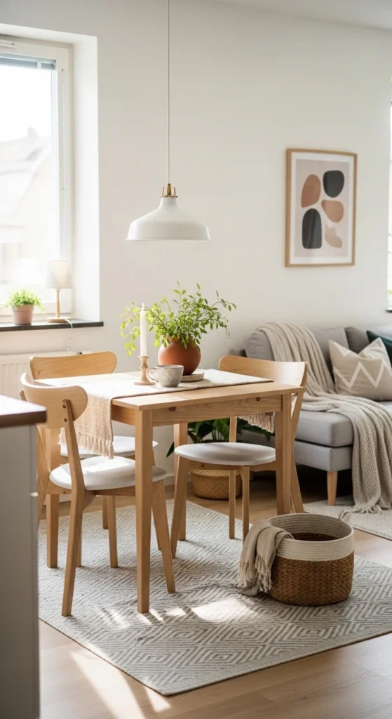 Small dining room ideas for apartments